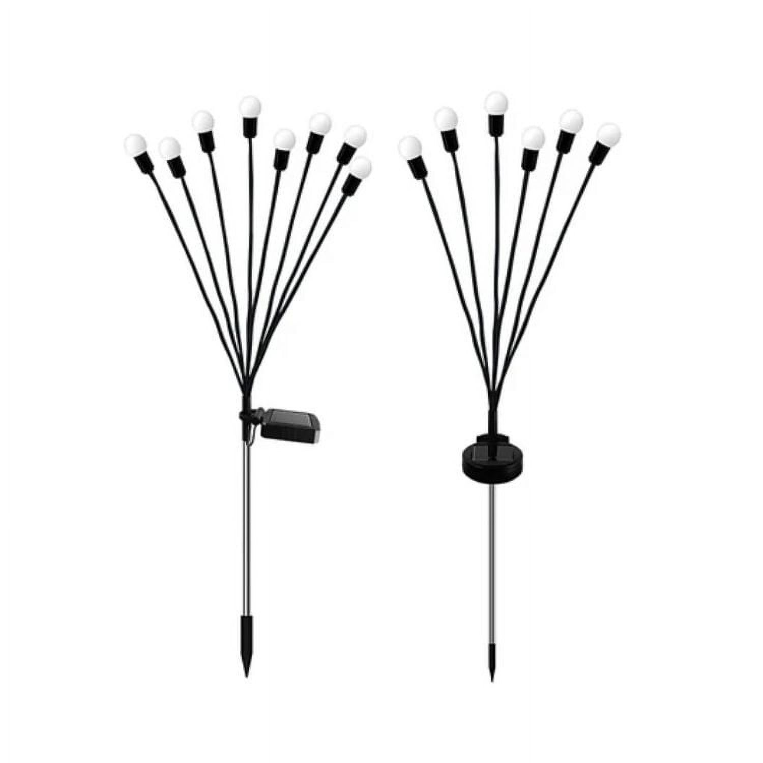 Crusec - Pack 2 Luces Led En Ramo Energía Solar Exterior