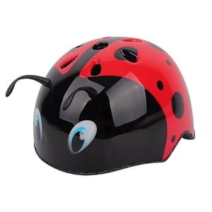 Ioensy - Casco De Bicicleta De Mariquita 3D, Casco De Ciclismo De Carretera Portátil Para Niños, M
