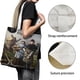 thumbnail image 3 of Medieval Bolso de tela con estampado de lienzo para mujer, bolsa de compras reutilizable y estética, con cremallera interior, regalo para mujer, 35 × 40 cm., 3 of 6
