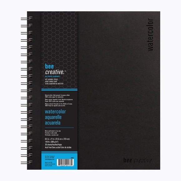 Cuaderno de Acuarela Bee Paper Company 20 cm × 20 cm