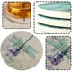 thumbnail image 3 of Posavasos de cerámica absorbente, diseño de libélula, posavasos de piedra, 3 of 5