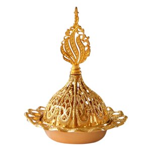 Bothyi - Quemador De Incienso Ornamento Horno Incensario Soporte Para Templo Relajación Dormitorio 7 Cm X 9 Cm