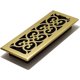 thumbnail image 1 of Rejilla de Piso Decor Grates 10x30 cm Acabado Pulido en Latón, 1 of 8
