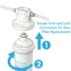 thumbnail image 3 of Filtro de repuesto APEC Water Systems FI-CS-2500P para CS-2500P, 3 of 3