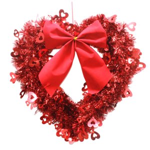 Bothyi - Guirnalda De Corazones Decoraciones Del Día De San Valentín Creativas Para Paredes De Apartamentos De Bodas