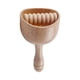 thumbnail image 3 of Taza De Herramienta De Masaje, Relajante Manual Portátil De Madera Para Atleta De Cuello Masajista Con Rodillos 18cmX9CM, 3 of 5