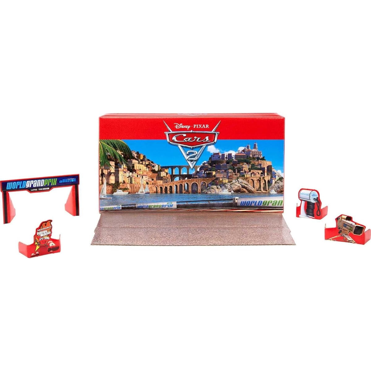 Set 5 Autos Mattel Disney Pixar Cars 2 Diecast Colección