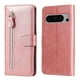 thumbnail image 1 of Funda con Cremallera para Google Pixel 8 Pro, Carcasa Cartera de Cuero PU con Soporte y Tarjetero, 1 of 6