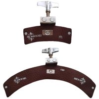 Bothyi - Amortiguadores De Tambor Muto Amortiguador De Tambor Para Los Kits De Bombo De Instrumentos De Percusión Marrón