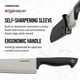 thumbnail image 3 of Cuchillo Farberware Edgekeeper Santoku de acero al carbono de 18 cm, 3 of 3
