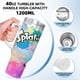 thumbnail image 5 of Splatoon Vaso aislado de acero inoxidable con asa, diseño temático, regalo para familia, amigos y fans; incluye pajita y encaja en el portavasos estándar, 40 oz, 5 of 6