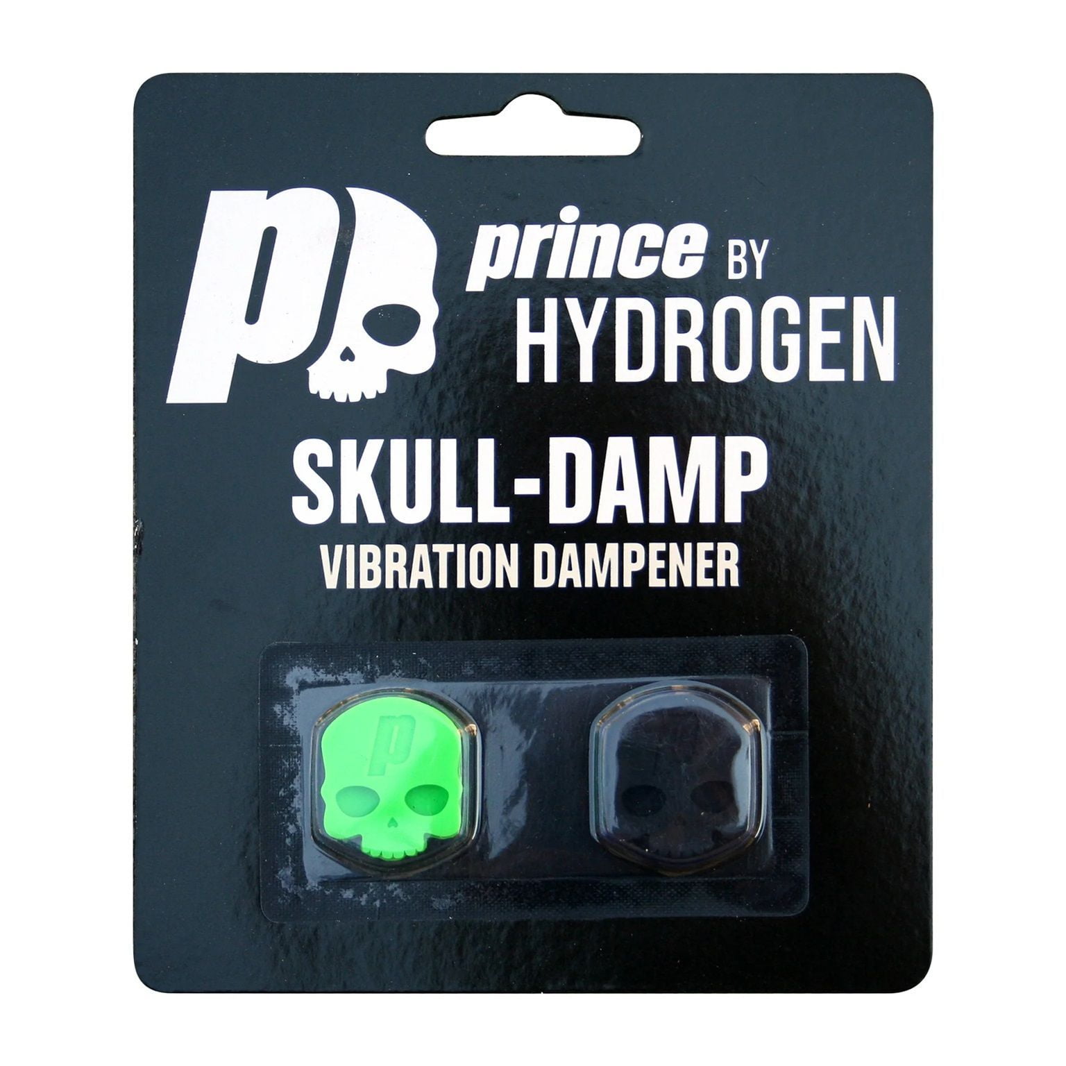 Antivibrador Prince Calavera Verde/negro