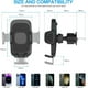 thumbnail image 3 of Soporte ajustable para teléfono móvil con gancho de metal - Soporte universal para coche, compatible con iPhone 16, 15, 14 Pro Max Plus y la mayoría de los smartphones Android-Negro, 3 of 7