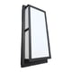 thumbnail image 1 of Aplique Lampara Rectangular Diseño Liso Negro 20w, 1 of 3