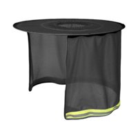 Magideal - Parasol Para Cascos De Seguridad, Protector De Cuello, Actividades, Completa, Ajustable, Para Trabajadores De Obras Públicas, Protección Para El Negro
