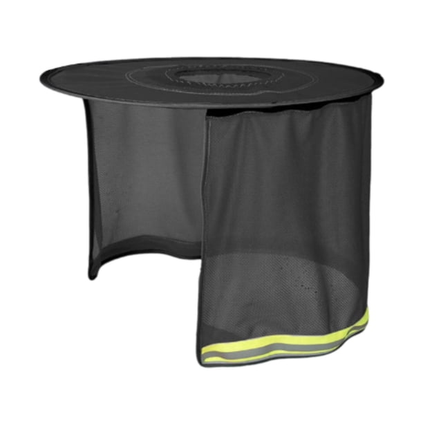 Parasol para cascos de seguridad, protector de cuello, actividades, completa, ajustable, para trabajadores de obras públicas, protección para el negro