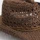 thumbnail image 5 of Sombrero Vaquero Tejido Estilo Cowboy Playa, Festival, Moda cafe Talla Única, 5 of 5