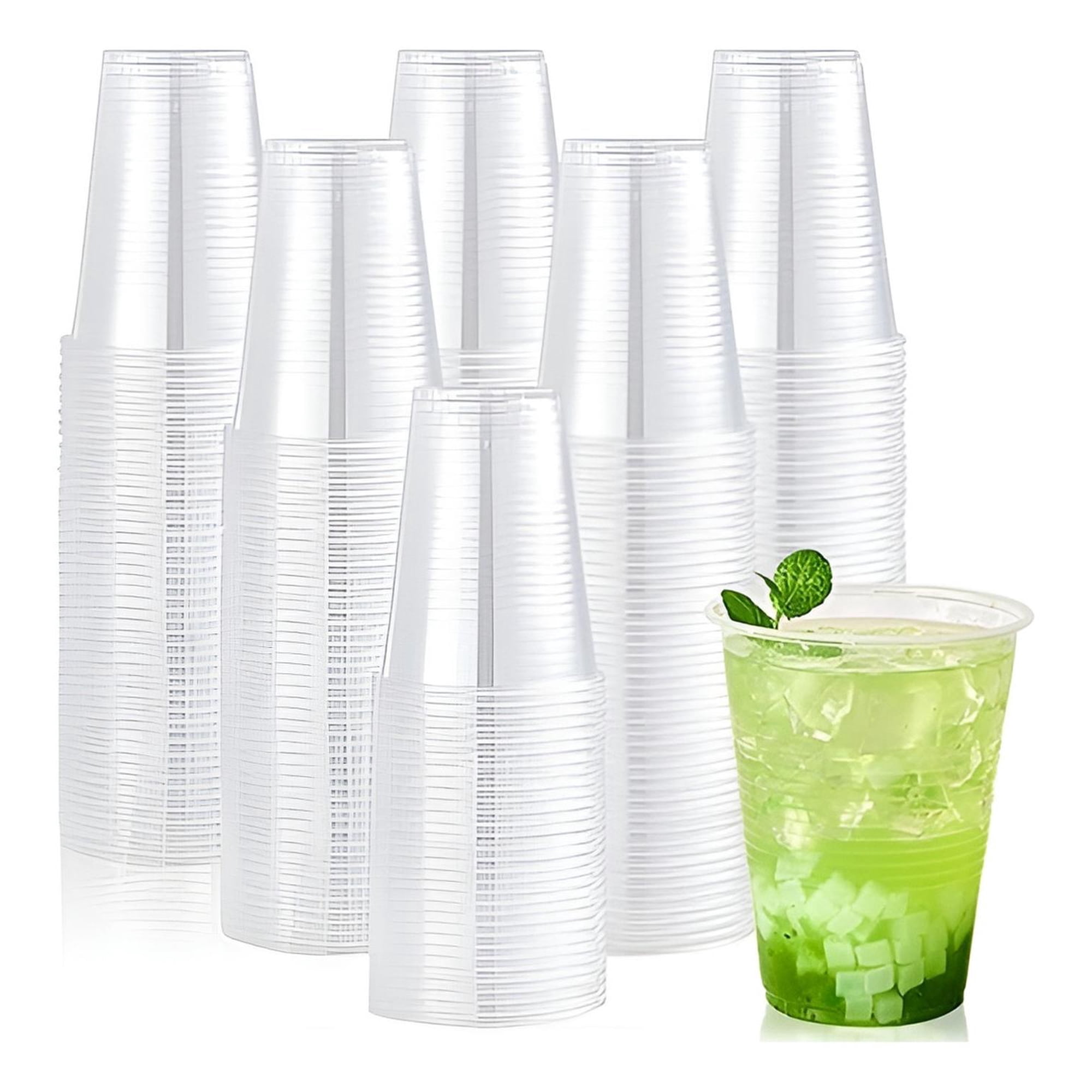Pasteleriuscl - X200 Vasos Plasticos Vasos Plasticos Desechables Vaso 200ml Transparentes.