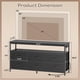thumbnail image 2 of Huuger LED TV Stand for Bedroom, 47 Inch Dresser TV Stand, 2 of 3