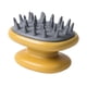 thumbnail image 1 of Ducha De Mano Cabello Cuero Cabelludo Champú Masajeador Cepillo Depurador De Cabeza Salón Amarillo, 1 of 5