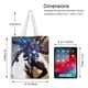thumbnail image 5 of Iron Man Bolso de tela con estampado de lienzo para mujer, bolsa de compras reutilizable y estética, con cremallera interior, regalo para mujer,40*40cm., 5 of 6