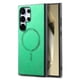 thumbnail image 1 of Magnetic Slim Case for Samsung Galaxy S25 Ultra with Camera Guard & Anti-Scratch Back Green, 1 of 6