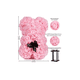 thumbnail image 3 of Oso de Flores Artificiales, Osito de Rosas Rosado, 3 of 3