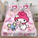 thumbnail image 3 of My Melody 3-Piece Bedding Set For Kids Boys Girls Adult Cartoon Warm Cute Fashion Holiday Present Gift Bed Sheets, 3 of 5