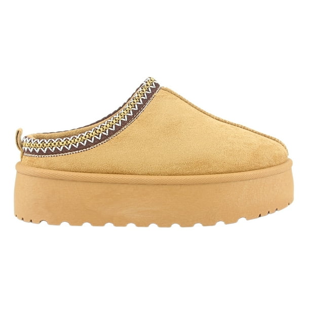 Pantufla Chalada Mujer Pinguih-3 Tostado Comfort