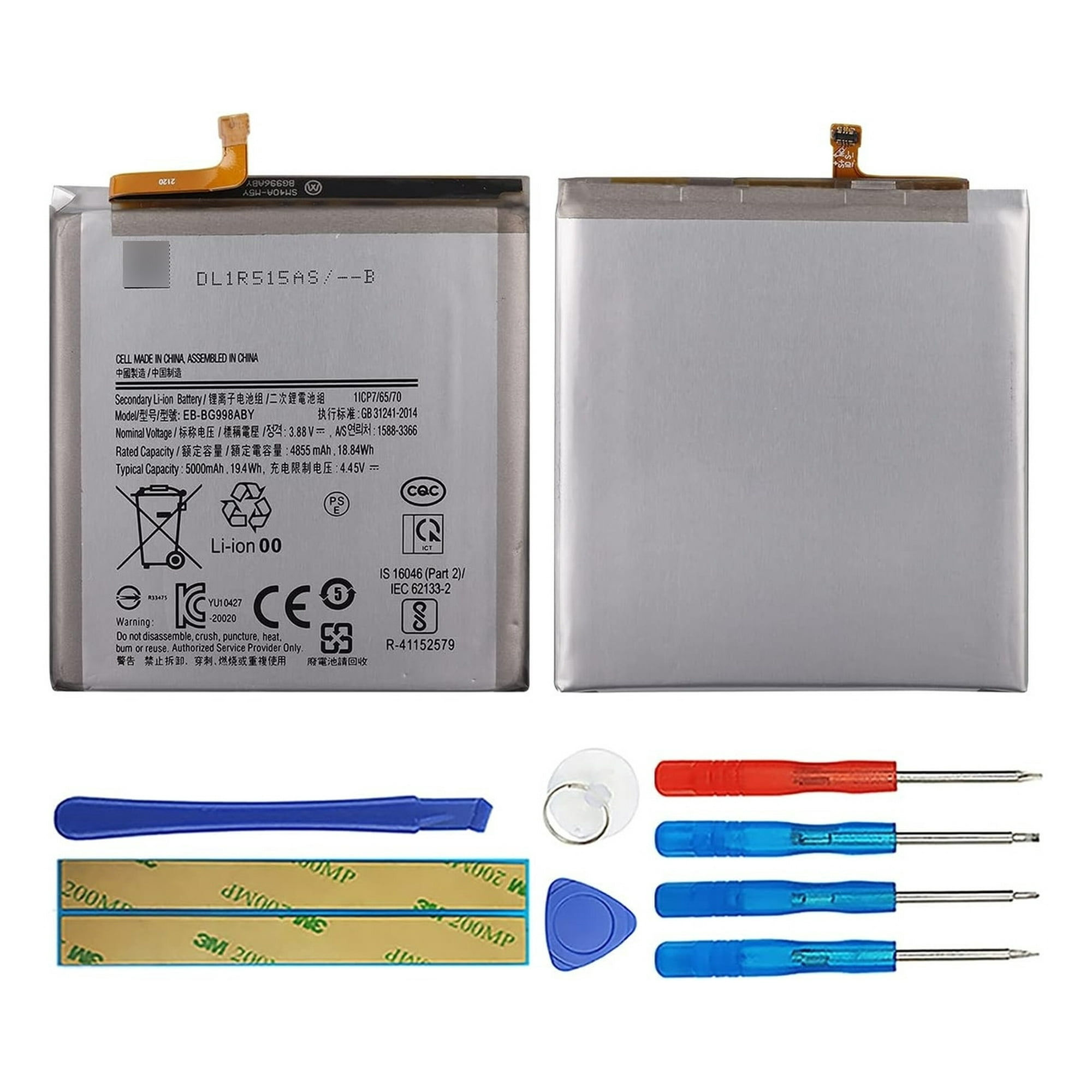 Genérico - Bateria Para Samsung Galaxy S21 Ultra + Kit Herramientas