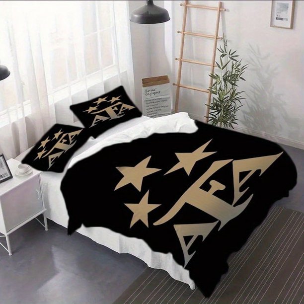 3pcs Argentine Football Association Duvet Cover Set - Bedding Duvet Cover Suitable for Bedroom Decor and RV Linens Halloween Christmas Gift 1 * Down Comforter Cover + 1/2 * Pillowcases