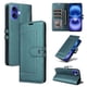 thumbnail image 2 of Premium Wallet Case for iPhone 17 with Card Slots & Kickstand, Flip Cover Green, 2 of 6