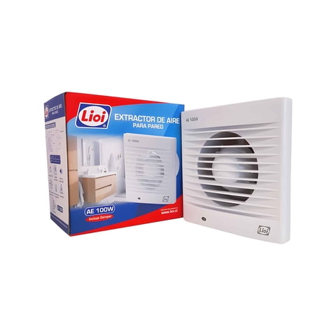 Extractor De Aire Pared 4""/100W - Lioi