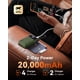 thumbnail image 5 of Cargador portátil INIU 20000mAh 45W con cable USB-C verde, 5 of 8