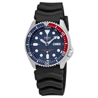 Reloj Para Hombre Seiko Divers Automatic Con Esfera Azul Skx009J1