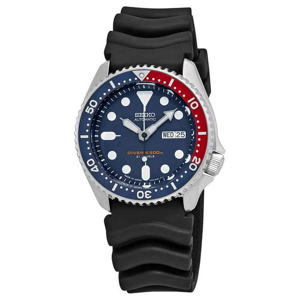 Reloj para hombre Seiko Divers Automatic con esfera azul SKX009J1
