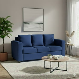 Deco Outlet - Sofá Turín 3C Tela Azul