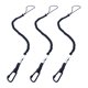 thumbnail image 1 of Cinturón Retráctil para Herramientas TONGMAO Pack de 3 - 90‑165 cm - 8 kg - Negro, 1 of 7