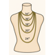 thumbnail image 2 of Collar Kendra Scott Letra F Gold Metal, 2 of 2
