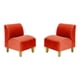 thumbnail image 1 of Set Poltrona Soft 1C Felpa 01 Naranja, 1 of 5