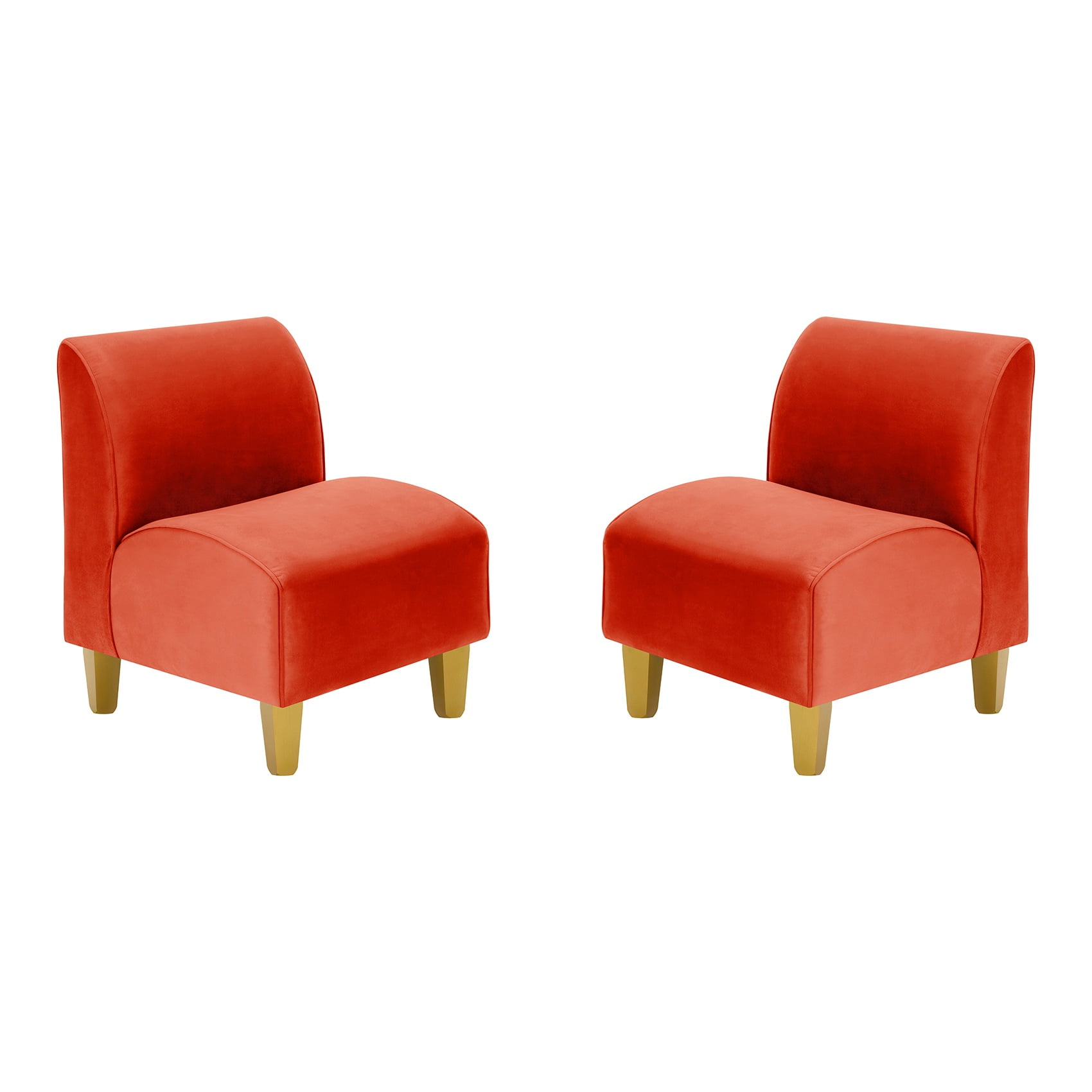 Bodevir - Set Poltrona Soft 1c Felpa 01 Naranja