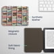 thumbnail image 5 of Funda para lector electrónico kwmobile compatible con Kobo Clara 2E/Tolino Shine 4, 5 of 8