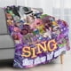 thumbnail image 4 of Sing 3 anti-pilling, suave, ligera, esponjosa y acogedora de lujo para hogar y cocina – Perfecta para niños y adultos,100X130cm, 4 of 6