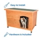 thumbnail image 4 of Vinilo Trixie con solapa para puerta de perro, para caseta de madera para perros, 12 x 17 cm, 4 of 5