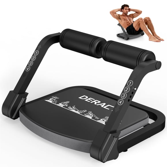 Equipo de ejercicio DERACY ajustable multifuncional para abdominales