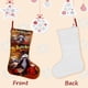 thumbnail image 3 of NEON GENESIS EVANGELION Tema: Calcetines de Navidad, fino lino blanco para colgar en escaleras y chimenea, decoración navideña para el hogar, regalo de Navidad. 54cm × 38cm, 3 of 5