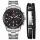 thumbnail image 1 of Reloj de lujo Personalizado para Hombres con Pulsera Metálica y Cuero, 1 of 3