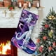 thumbnail image 1 of Freezer Tema: Calcetines de Navidad, fino lino blanco para colgar en escaleras y chimenea, decoración navideña para el hogar, regalo de Navidad.54cm×38cm, 1 of 5
