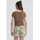 thumbnail image 2 of Polera Mujer Jacquard Chocolate, 2 of 4