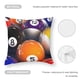 thumbnail image 5 of Billar Fundas de almohada de terciopelo con tema, regalos de funda de almohada, decoración para el hogar, cojín de lanzar, regalo de cumpleaños para fans y parejas.30*30cm., 5 of 6